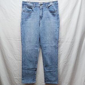 Caslon Light Blue Straight Leg Boyfrien Women's Jeans